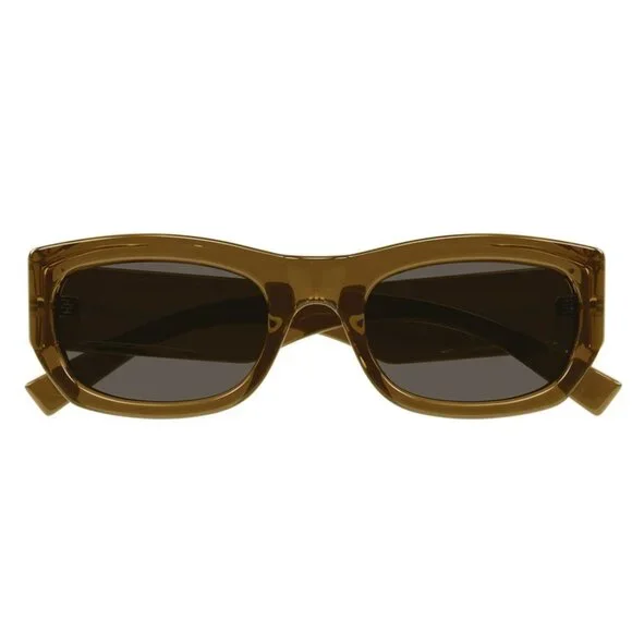 NEW SL713 003 SAINT LAURENT BROWN SUNGLASSES WOMEN EYEWEAR  display picture 2